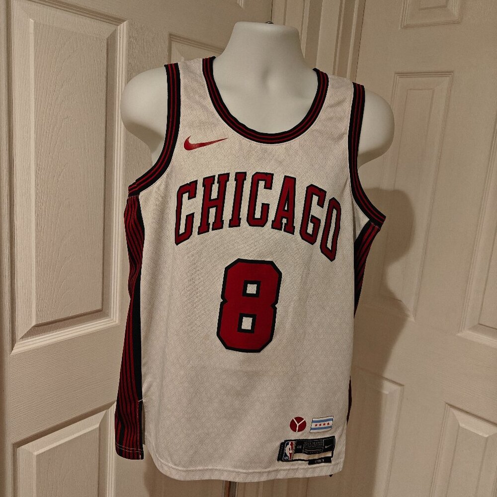 Chicago Bulls 2022/23 City Edition Zach Lavine Nike Swingman Jersey NBA Size 48
